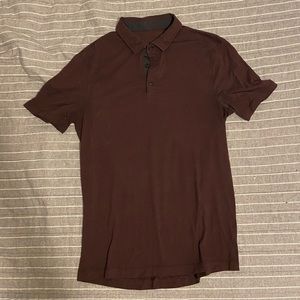 Lululemon Maroon Polo